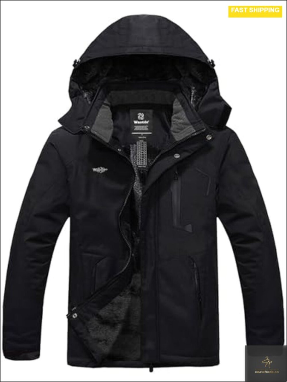Men's Waterproof Ski Jacket 10000mm Insulated Windproof Winter Coat